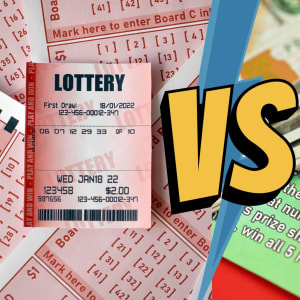 Loterija v primerjavi s praskalkami: katera ima boljše zmagovalne možnosti?